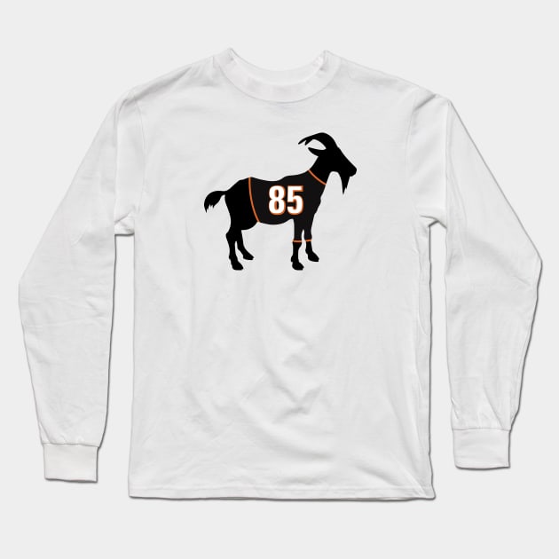 Chad Johnson GOAT Long Sleeve T-Shirt by cwijeta